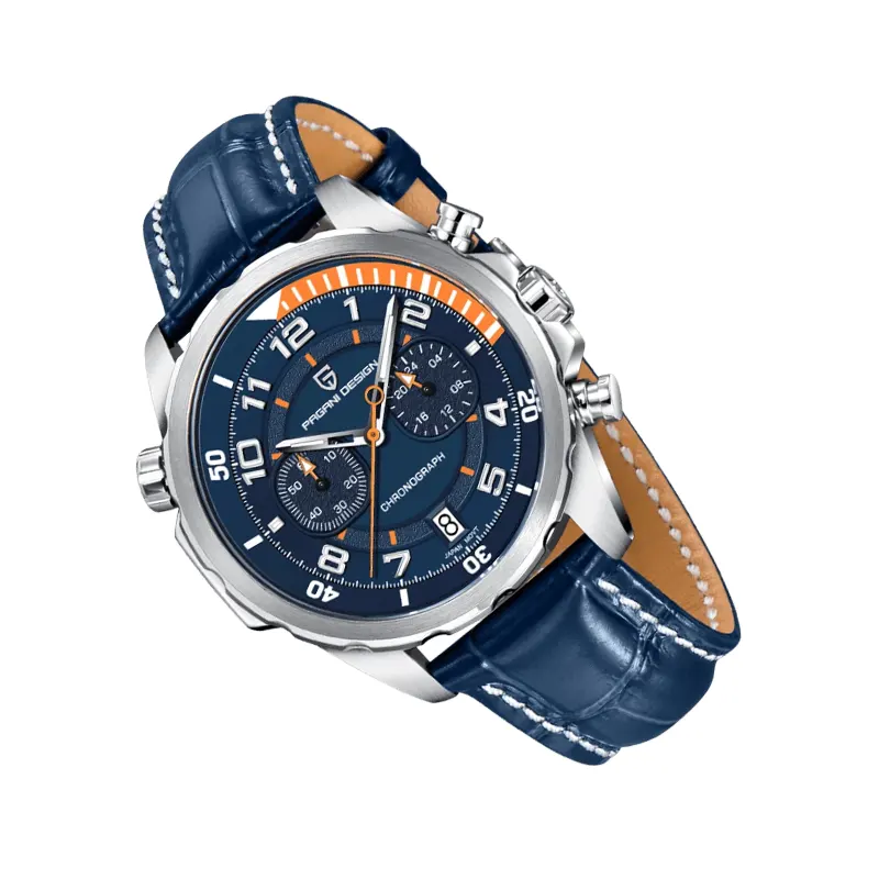 Pagani Design Quartz Blue Dial Men's Watch- PD-1811